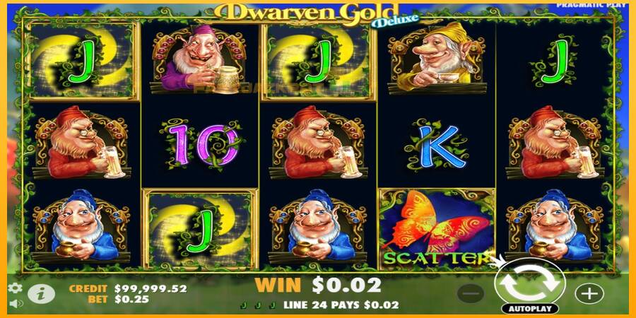 Hrací automat: Dwarven Gold Deluxe s reálnou šancou na výhru