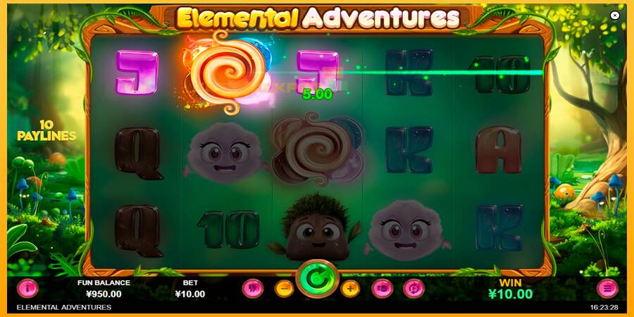 Hrací automat: Elemental Adventures s reálnou šancou na výhru