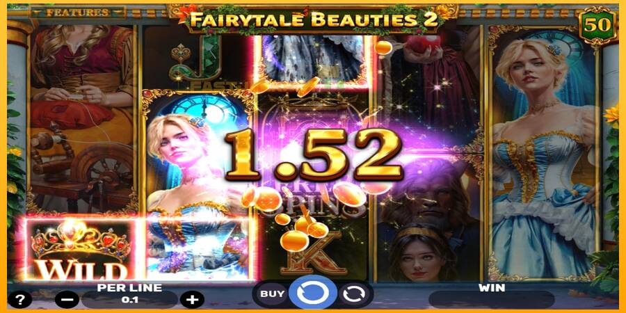 Hrací automat: Fairytale Beauties 2 s reálnou šancou na výhru