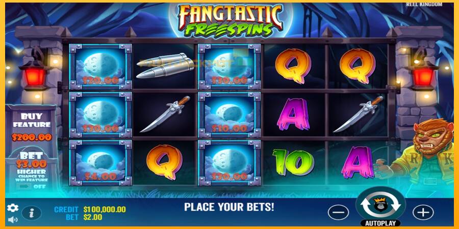 Hrací automat: Fangtastic Freespins s reálnou šancou na výhru