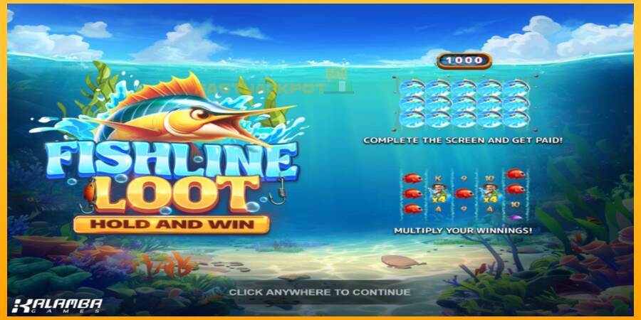 Hrací automat: Fishline Loot Hold and Win s reálnou šancou na výhru