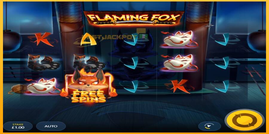 Hrací automat: Flaming Fox s reálnou šancou na výhru