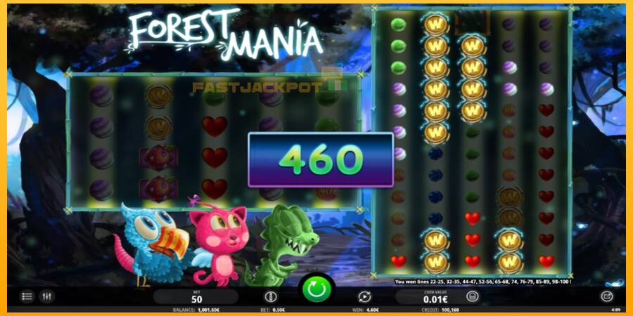 Hrací automat: Forest Mania s reálnou šancou na výhru