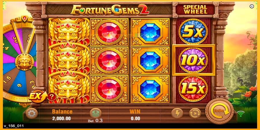 Hrací automat: Fortune Gems 2 s reálnou šancou na výhru