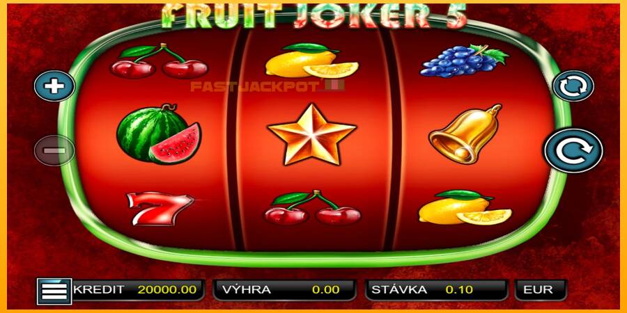 Hrací automat: Fruit Joker 5 s reálnou šancou na výhru