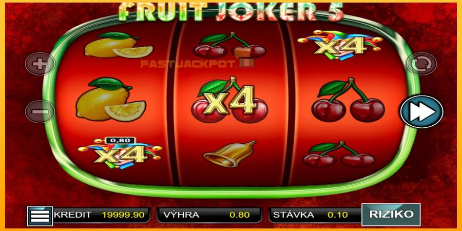 Hrací automat: Fruit Joker 5 s reálnou šancou na výhru