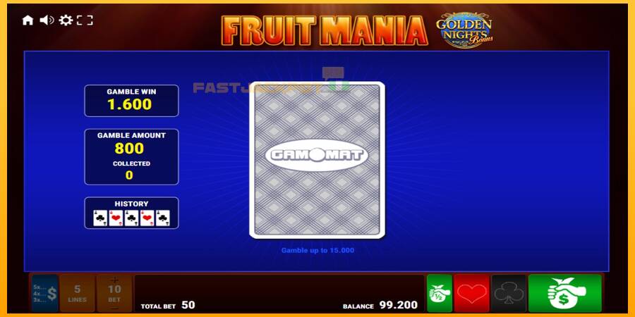 Hrací automat: Fruit Mania Golden Nights s reálnou šancou na výhru