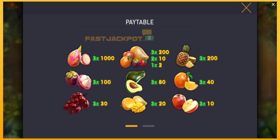 Hrací automat: Fruitilicious s reálnou šancou na výhru