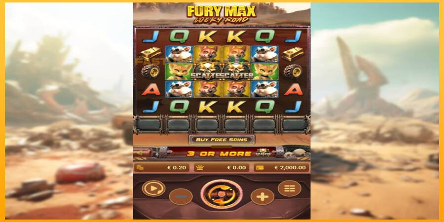 Hrací automat: Fury Max Lucky Road s reálnou šancou na výhru