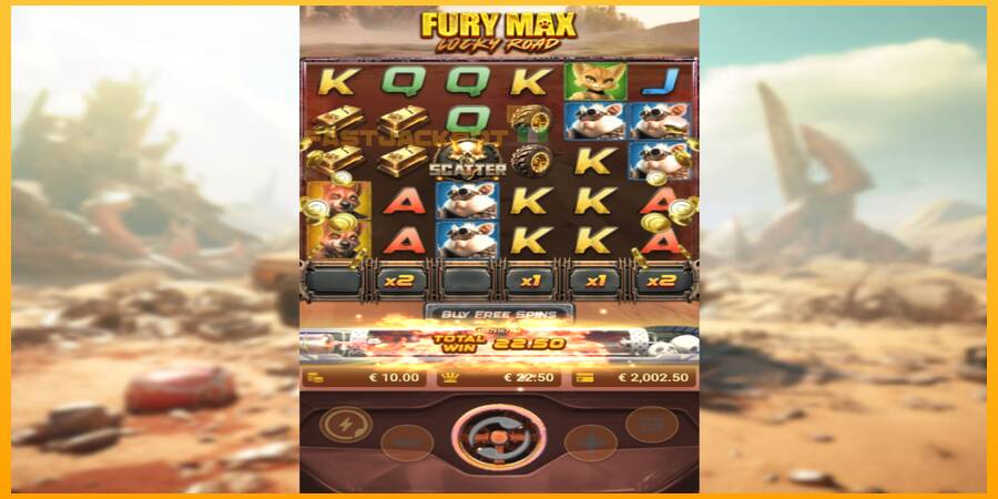 Hrací automat: Fury Max Lucky Road s reálnou šancou na výhru