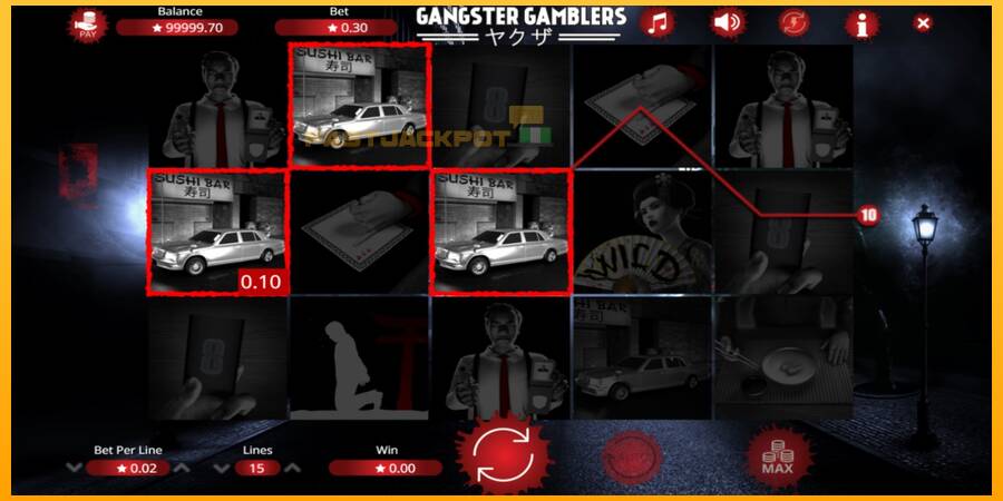 Hrací automat: Gangster Gamblers s reálnou šancou na výhru