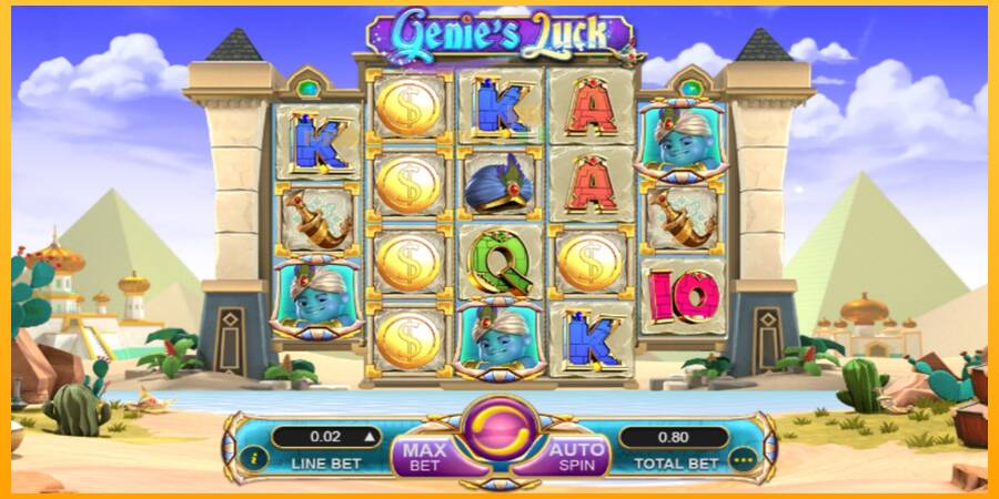 Hrací automat: Genie’s Luck s reálnou šancou na výhru