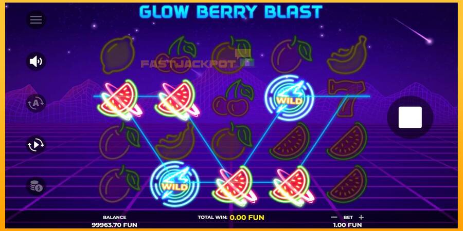 Hrací automat: Glow Berry Blast s reálnou šancou na výhru