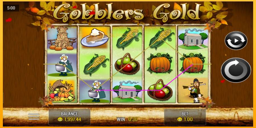 Hrací automat: Gobblers Gold s reálnou šancou na výhru