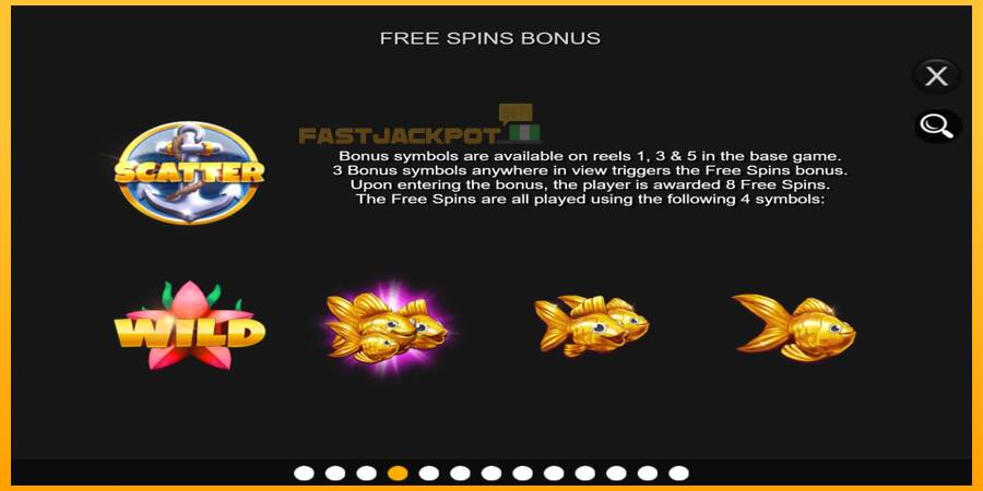 Hrací automat: Gold Fishy Free Spins s reálnou šancou na výhru