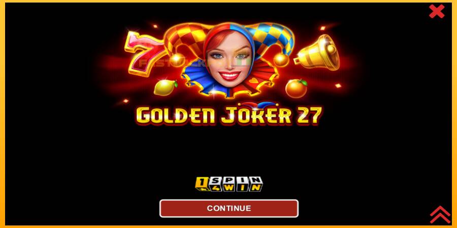 Hrací automat: Golden Joker 27 Hold & Win s reálnou šancou na výhru