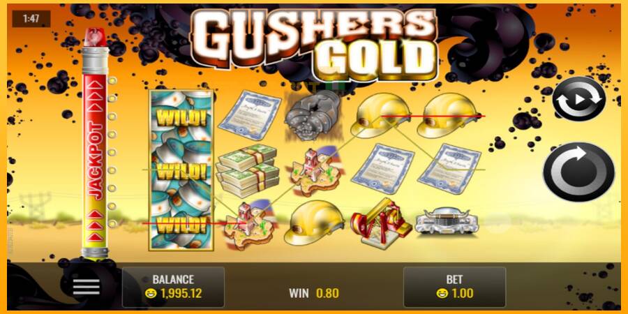 Hrací automat: Gushers Gold s reálnou šancou na výhru