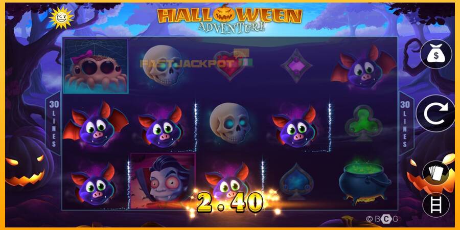 Hrací automat: Halloween Adventure s reálnou šancou na výhru