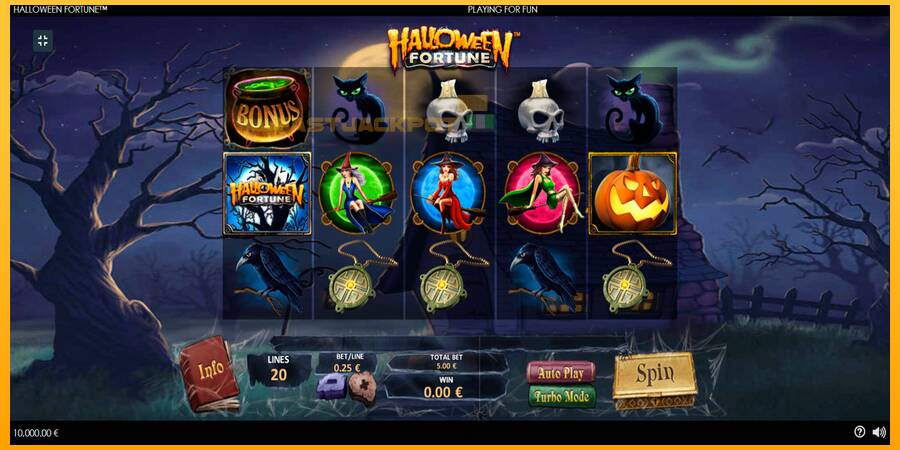 Hrací automat: Halloween Fortune s reálnou šancou na výhru