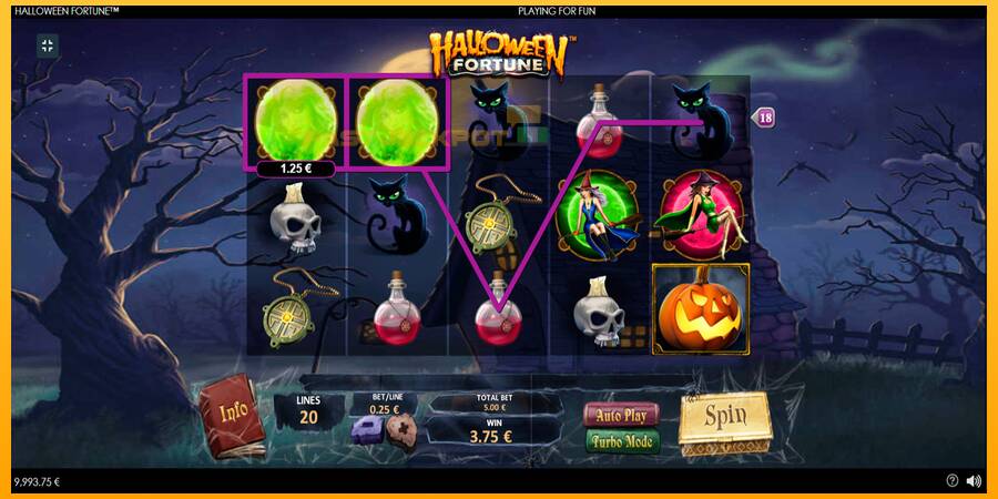 Hrací automat: Halloween Fortune s reálnou šancou na výhru