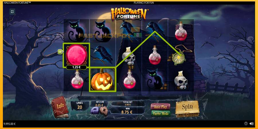 Hrací automat: Halloween Fortune s reálnou šancou na výhru