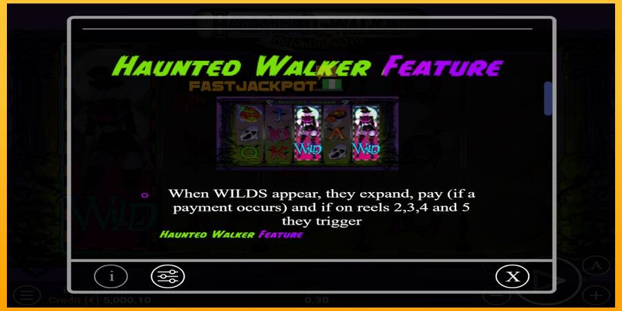 Hrací automat: Haunted Walker 2 s reálnou šancou na výhru