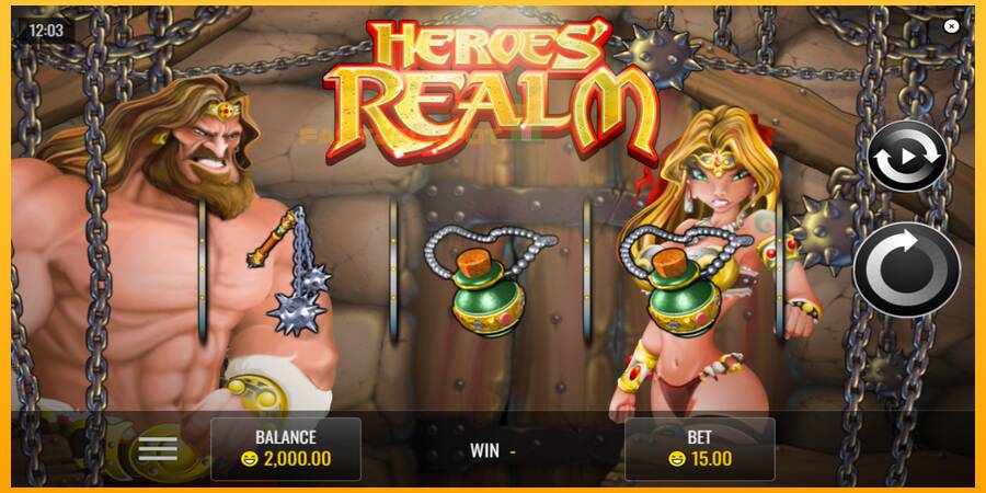 Hrací automat: Heroes Realm s reálnou šancou na výhru