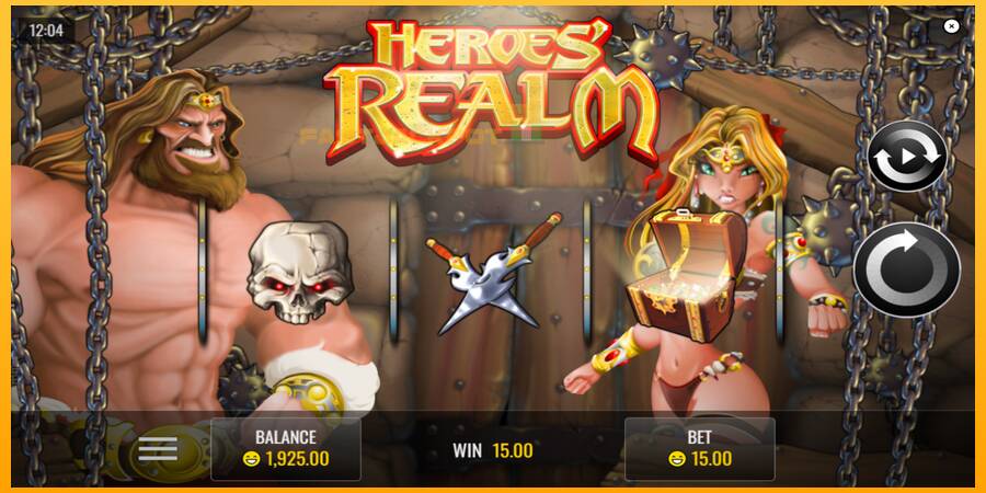 Hrací automat: Heroes Realm s reálnou šancou na výhru