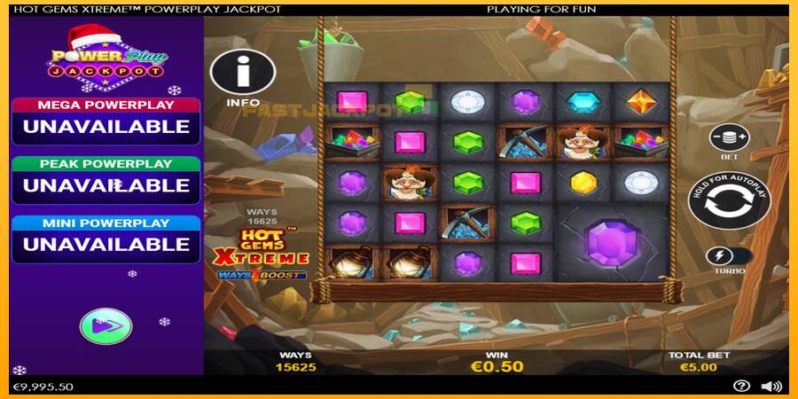 Hrací automat: Hot Gems Xtreme PowerPlay Jackpot s reálnou šancou na výhru