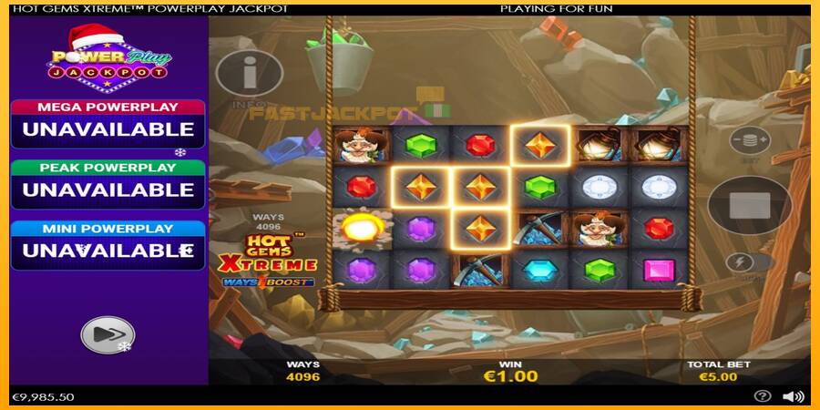 Hrací automat: Hot Gems Xtreme PowerPlay Jackpot s reálnou šancou na výhru