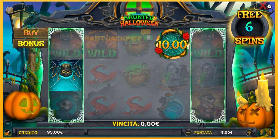 Hrací automat: Hunted Halloween s reálnou šancou na výhru