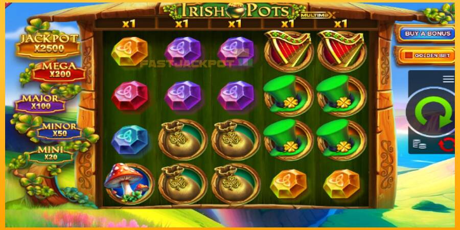 Hrací automat: Irish Pots MultiMax s reálnou šancou na výhru