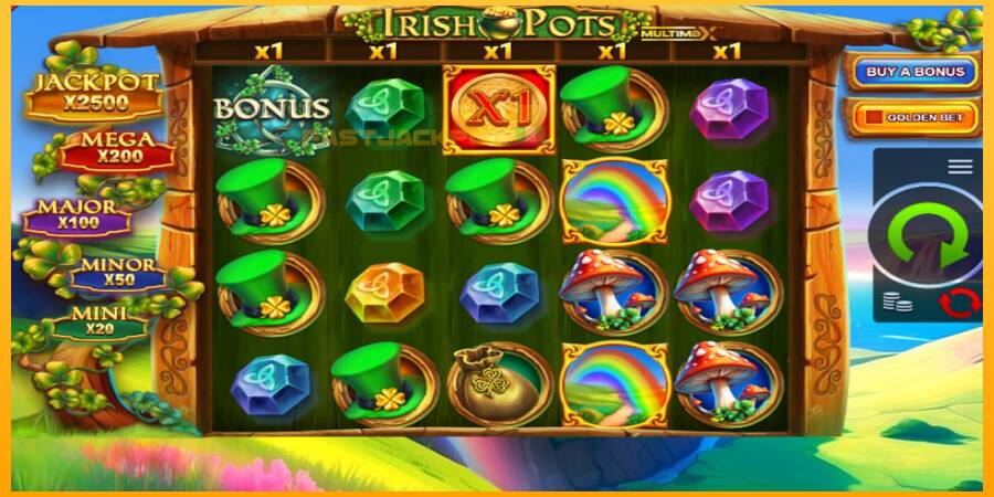 Hrací automat: Irish Pots MultiMax s reálnou šancou na výhru