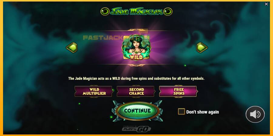 Hrací automat: Jade Magician s reálnou šancou na výhru