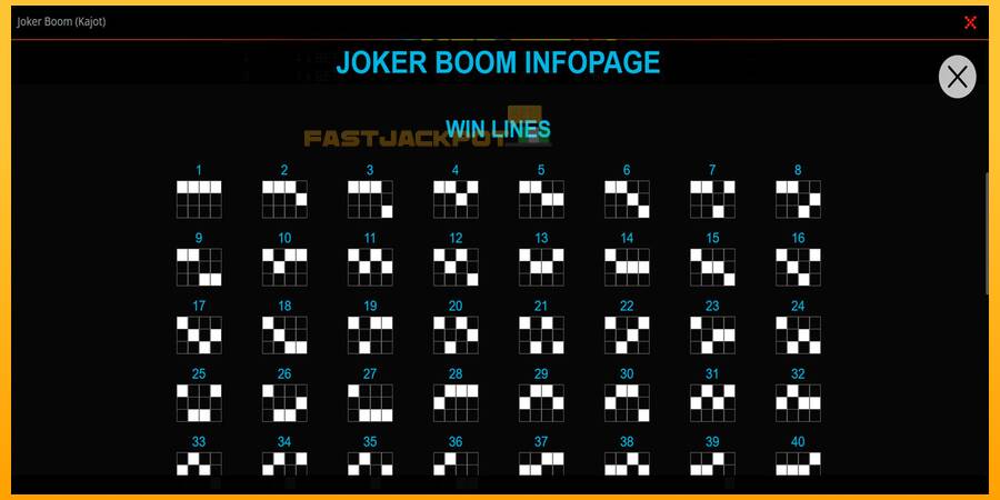 Hrací automat: Joker Boom s reálnou šancou na výhru