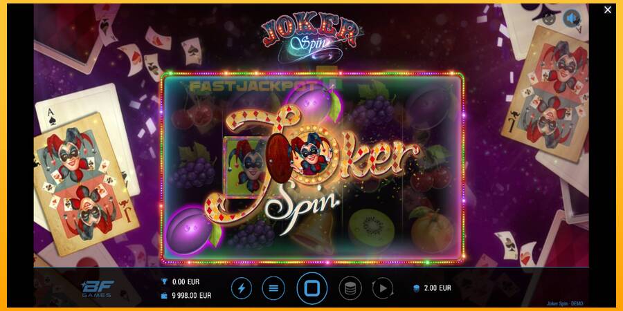 Hrací automat: Joker Spin s reálnou šancou na výhru