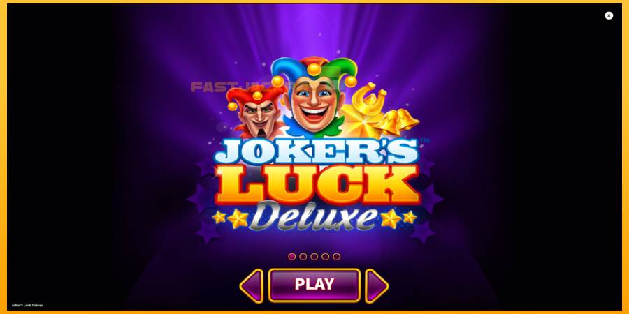 Hrací automat: Jokers Luck Deluxe s reálnou šancou na výhru