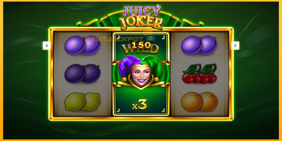 Hrací automat: Juicy Joker s reálnou šancou na výhru