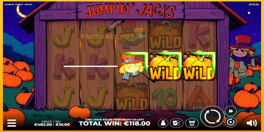 Hrací automat: Jumpin Jacks s reálnou šancou na výhru