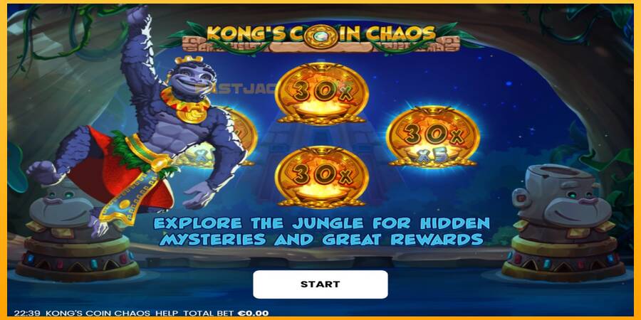 Hrací automat: Kongs Coin Chaos s reálnou šancou na výhru