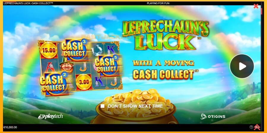 Hrací automat: Leprechauns Luck Cash Collect Megaways PowerPlay Jackpot s reálnou šancou na výhru