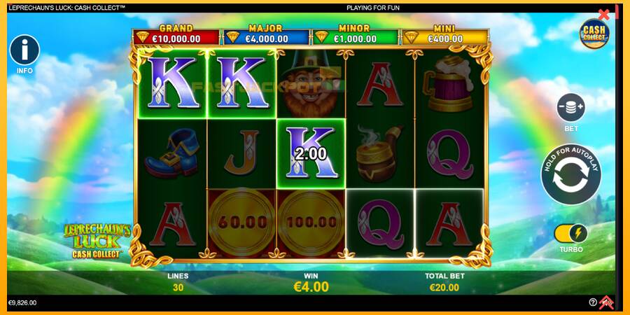 Hrací automat: Leprechauns Luck Cash Collect Megaways PowerPlay Jackpot s reálnou šancou na výhru