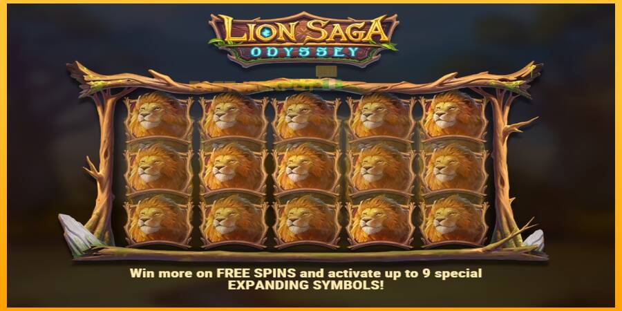 Hrací automat: Lion Saga Odyssey s reálnou šancou na výhru