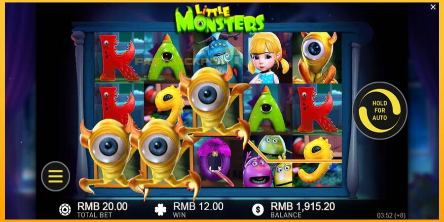 Hrací automat: Little Monsters s reálnou šancou na výhru