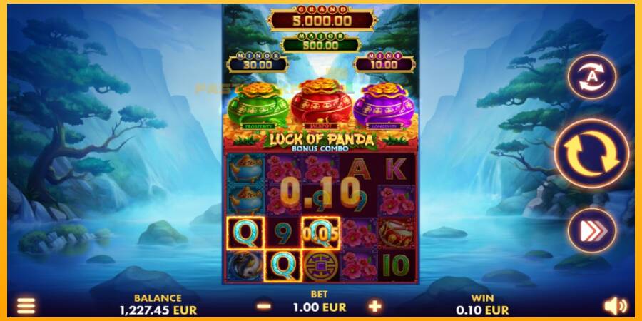 Hrací automat: Luck of Panda Bonus Combo s reálnou šancou na výhru