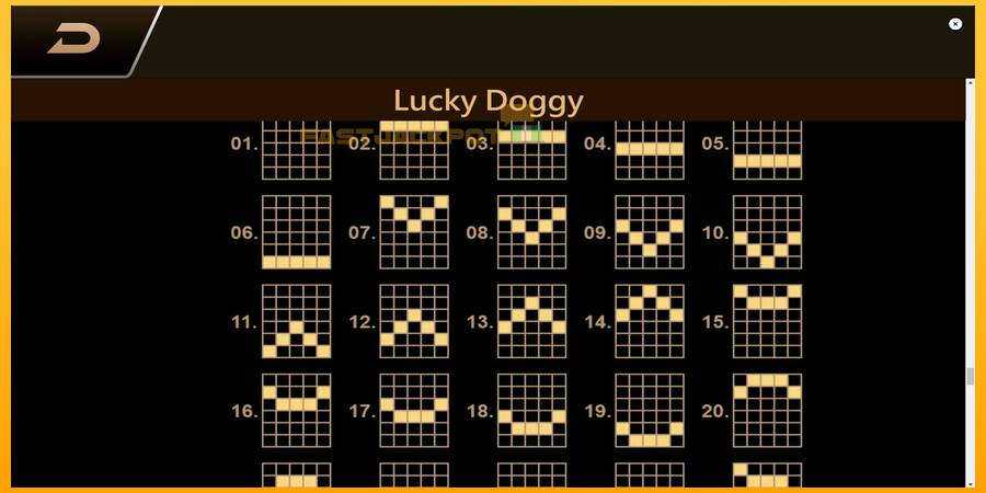 Hrací automat: Lucky Doggy s reálnou šancou na výhru