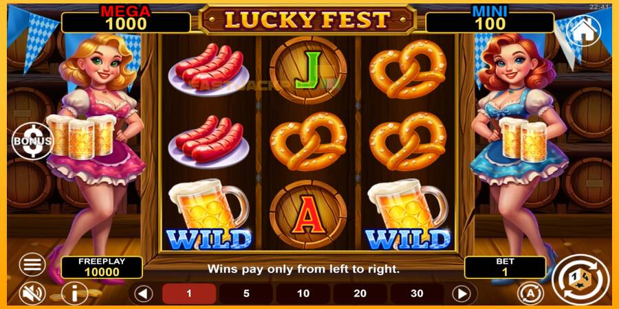 Hrací automat: Lucky Fest Hold & Win s reálnou šancou na výhru