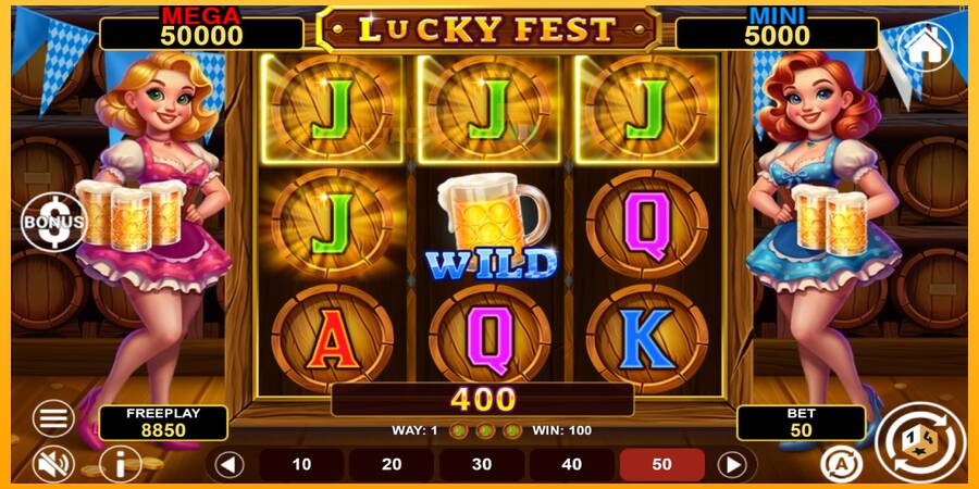 Hrací automat: Lucky Fest Hold & Win s reálnou šancou na výhru