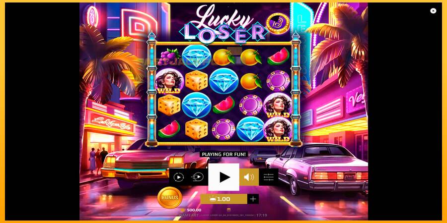 Hrací automat: Lucky Loser s reálnou šancou na výhru