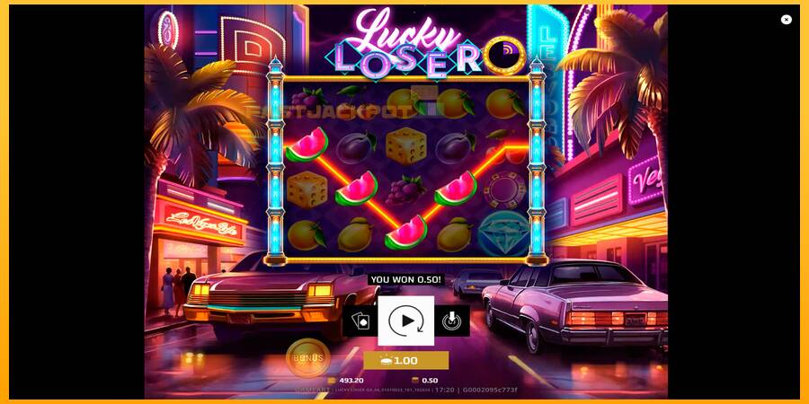 Hrací automat: Lucky Loser s reálnou šancou na výhru